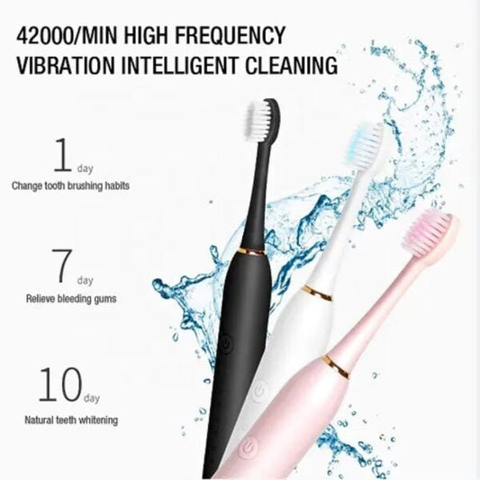 Electric Sonic Toothbrush – Rechargeable Deep Clean - Smartify Zone
