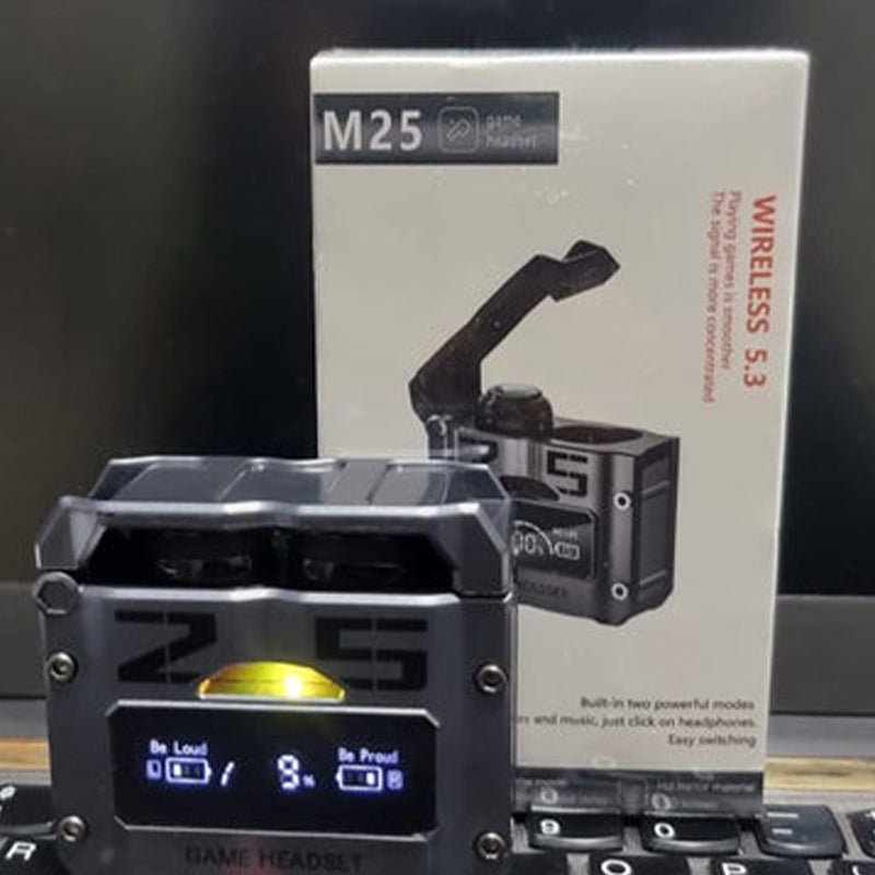 M25 Wireless Gaming Earbuds – TWS Bluetooth 5.2, Low Latency - Smartify Zone