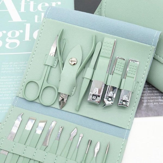 Premium 16-Piece Nail Care Kit - Smartify Zone