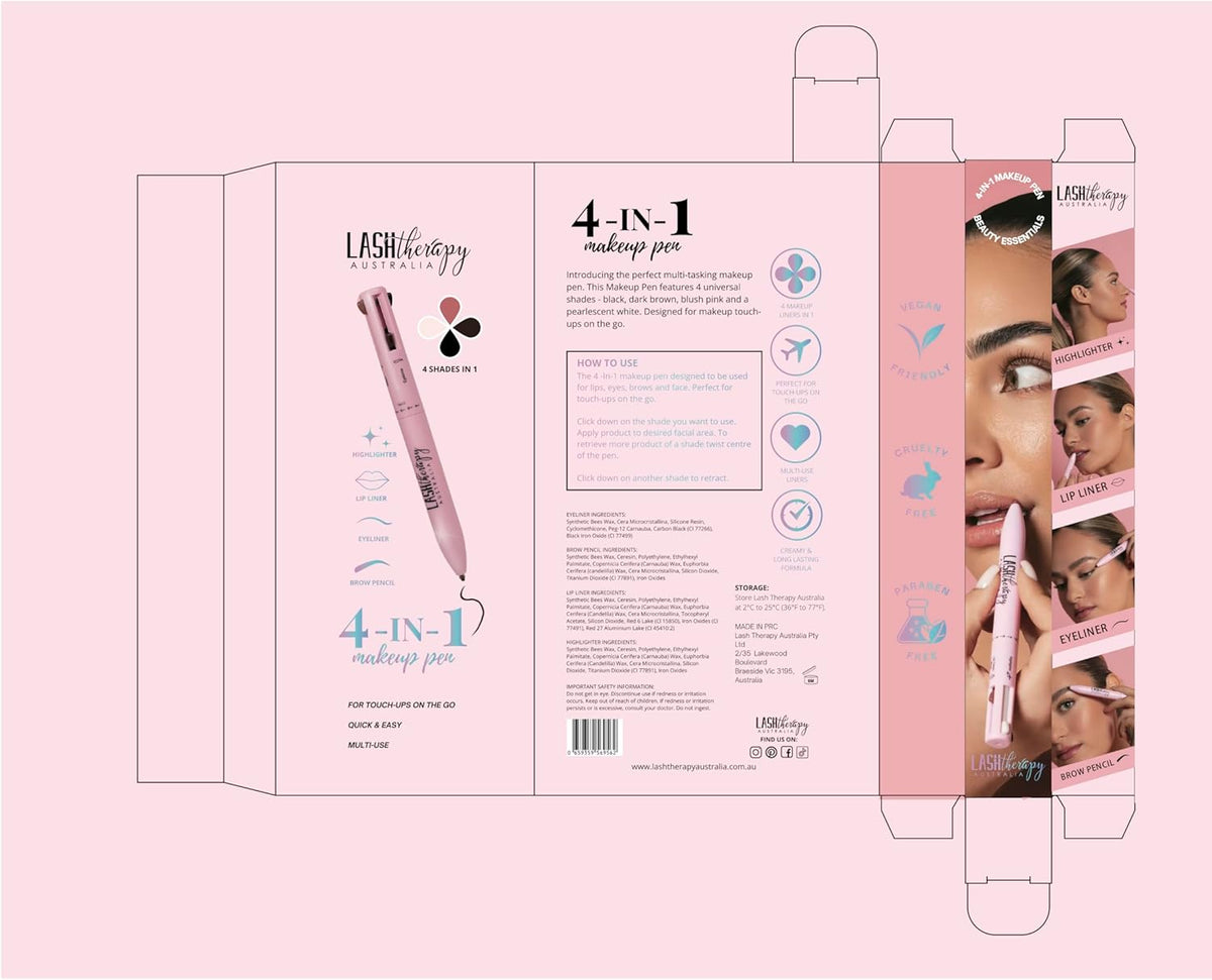 4-in-1 Multi-Effect Makeup Pen – Eyeliner Magic in One Tool! - Smartify Zone