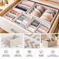 Drawer Organizers Set of 6 for Drawers and Wardrobes - view 3