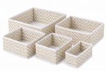 Drawer Organizers Set of 6 for Drawers and Wardrobes - view 1