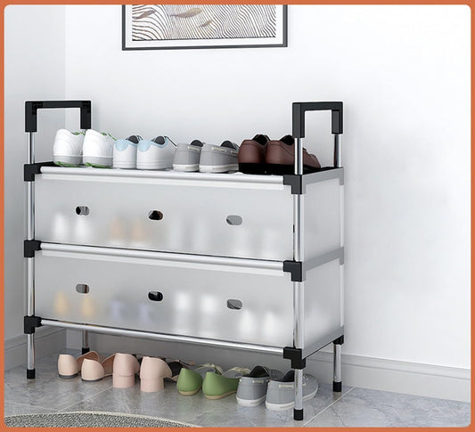 Multi-Tier Shoe Organizer Rack for Entryway and Wardrobe - view 1