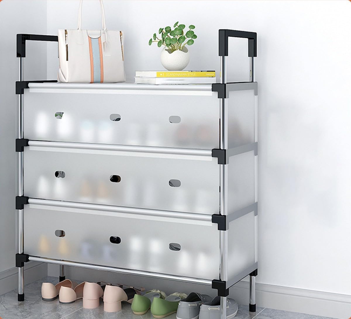 Multi-Tier Shoe Organizer Rack for Entryway and Wardrobe - view 2