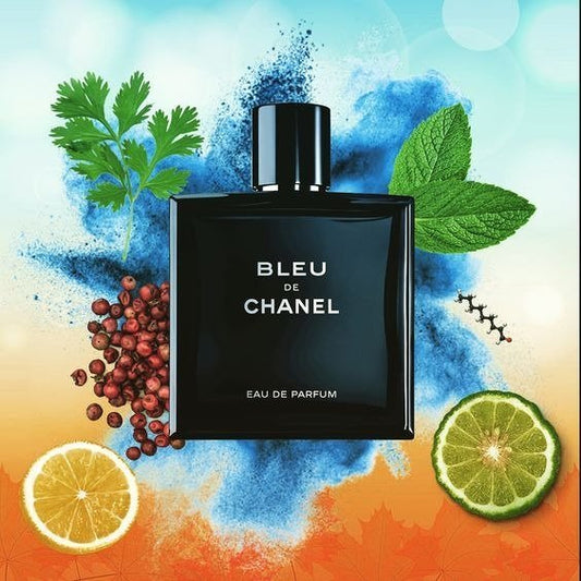 Azure Noir Men's Eau De Parfum 100ml – Long Lasting Woody Aromatic - Smartify Zone