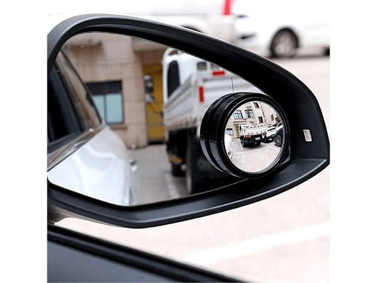 Blindspot Rearview Convex Mirror – 2pcs | Wide-Angle Anti-Glare Side Mirror for Cars & Vehicles - Smartify Zone