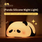 Cute Panda Silicone Night Light – Soft Touch LED Lamp for Kids Bedroom - Smartify Zone