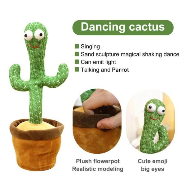 Dancing, Talking Cactus | Tree Cactus Plush Toy - Smartify Zone