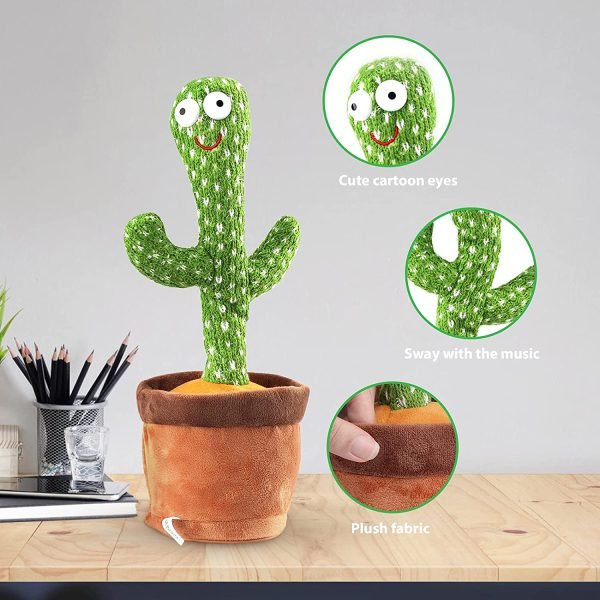 Dancing, Talking Cactus | Tree Cactus Plush Toy - Smartify Zone