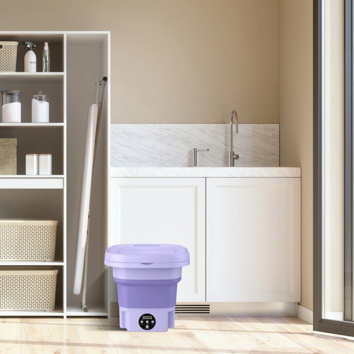 Foldable Mini Washing Machine – Portable Laundry for Small Loads - Smartify Zone