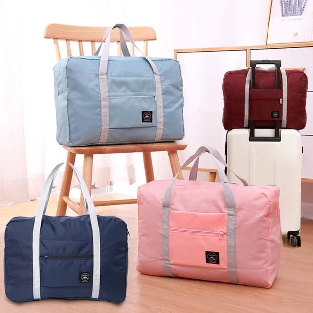 Foldable Travel Duffel Bag – Waterproof Luggage Organizer Tote - Smartify Zone