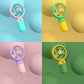 Fresh Breeze Moe Handheld Electric Fan – Cute Fruit Design Portable Mini Desk Fan - Smartify Zone