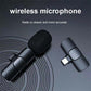 K8 Wireless Lapel Microphone – Type-C, Noise Reduction, 20m Range - Smartify Zone