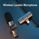 K8 Wireless Lapel Microphone – Type-C, Noise Reduction, 20m Range - Smartify Zone