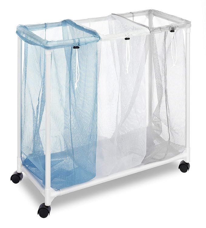 Laundry Basket with Clothing Sorter - view 3