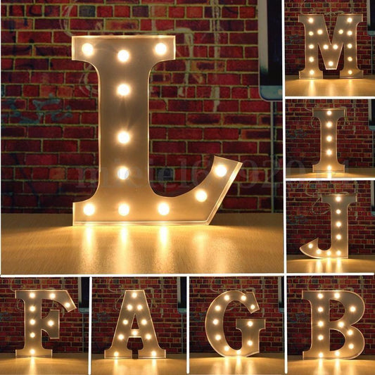 LED Alphabet Letter - Smartify Zone