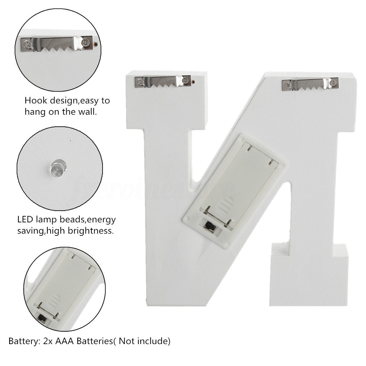 LED Alphabet Letter - Smartify Zone