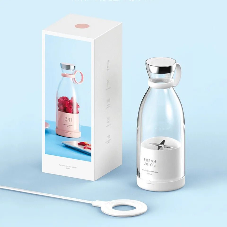 Mini Portable Blender 350ml – USB Rechargeable Juicer & Smoothie Maker - Smartify Zone