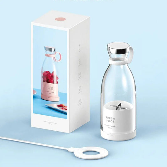 Mini Portable Blender 350ml – USB Rechargeable Juicer & Smoothie Maker - Smartify Zone