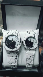 Tiger Aura Couple Watch Set – His & Hers Matching Pair, Gift Ready Smartify Zone