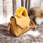 Quilted Chain Handbag with Faux Fur Handle – 3 Colours - Smartify Zone