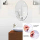 Self Adhesive Acrylic Non Glass Mirror Wall Sticker Oval Shape - Smartify Zone
