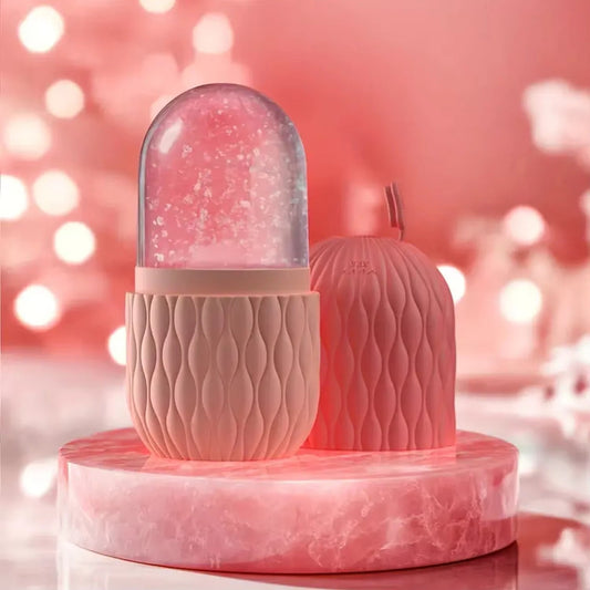 Silicone Ice Cube Facial Roller & Cleansing Scrub - Smartify Zone