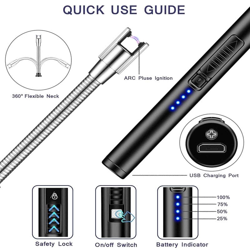 USB Electric Lighter Rechargeable - Smartify Zone