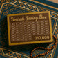 Wooden Umrah Saving Box – Premium 210,000 Goal Money Box - Smartify Zone