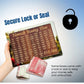 Wooden Umrah Saving Box – Premium 210,000 Goal Money Box - Smartify Zone